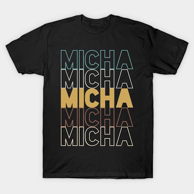 Micha T-Shirt by Hank Hill